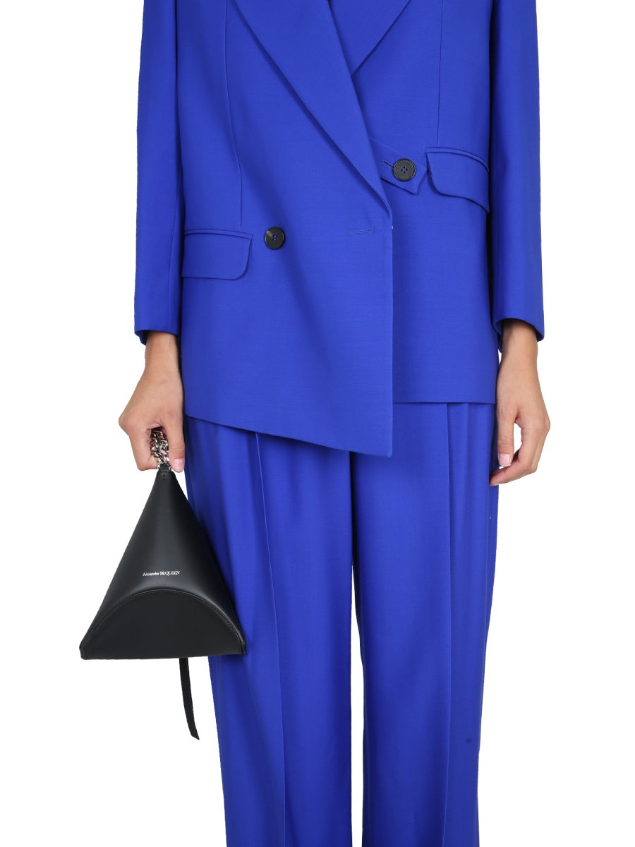 Alexander Mcqueen Women Structured Double-Breasted Jacket ALEXANDER MCQUEEN