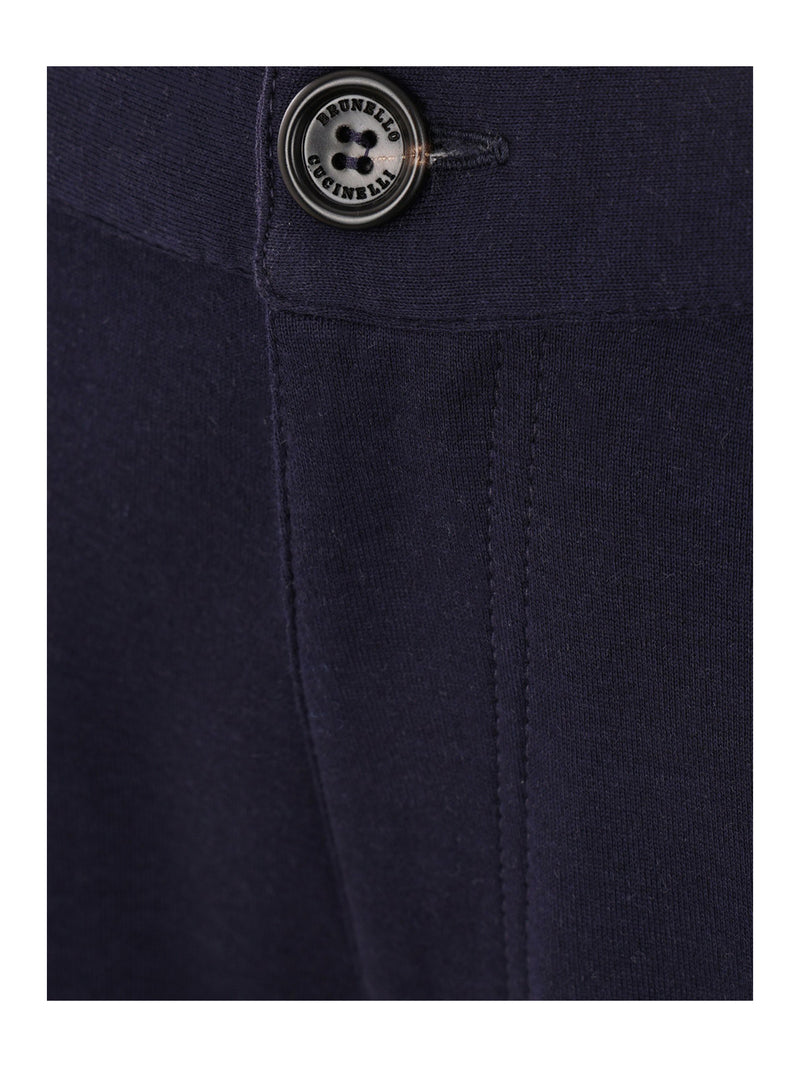 Brunello Cucinelli Men Jersey Cargo Bermuda BRUNELLO CUCINELLI