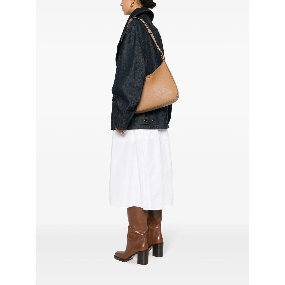 Prada Brown Shoulder Bags Women PRADA