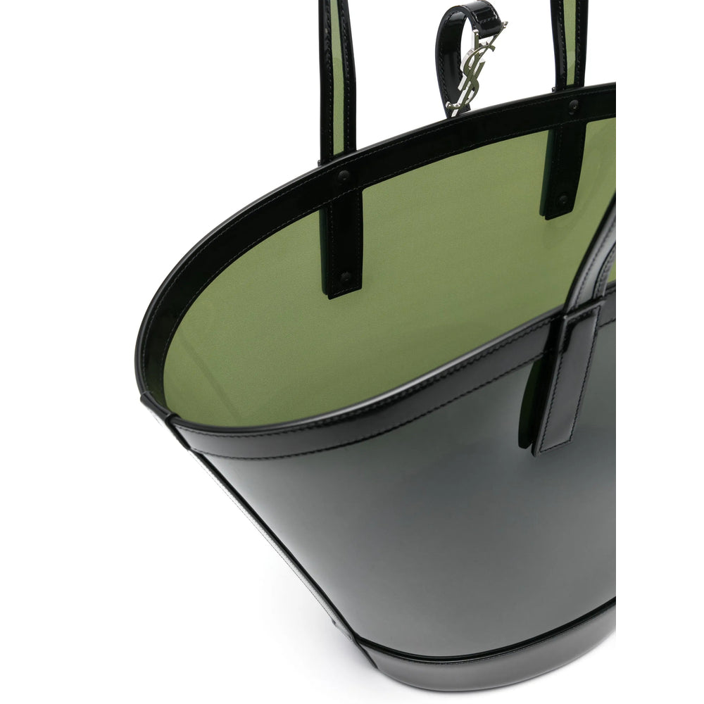 Saint Laurent Green Tote Bags Women SAINT LAURENT