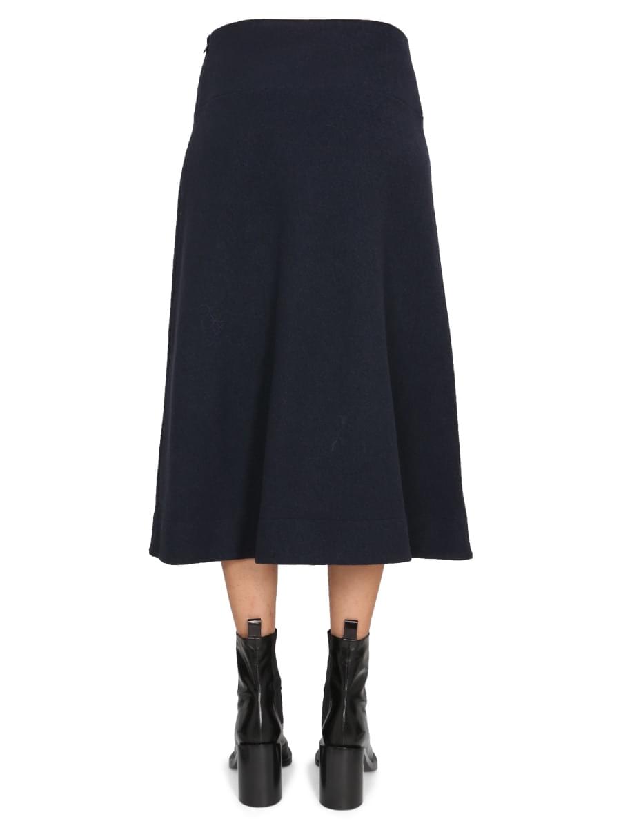 Jil Sander Women Wool Skirt JIL SANDER