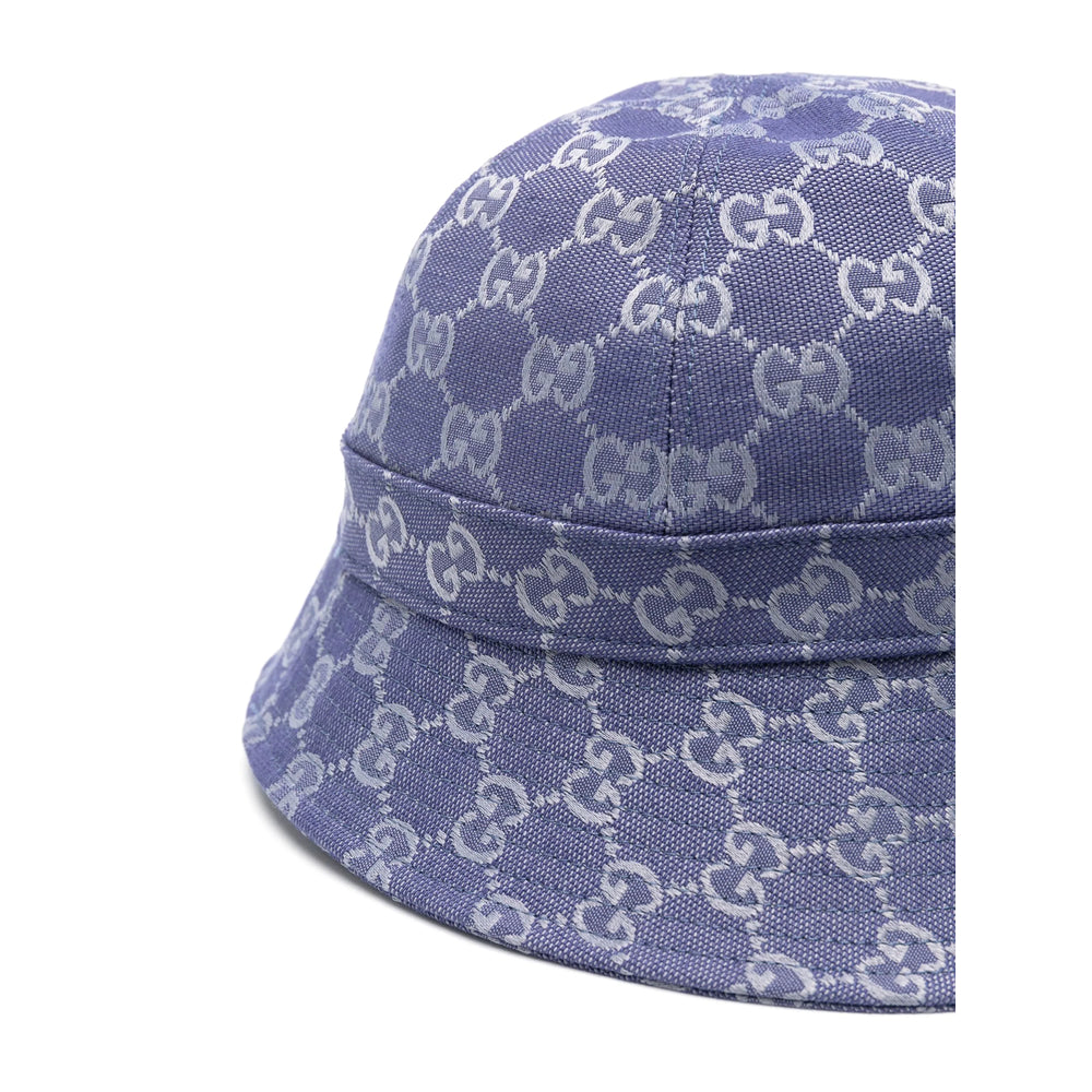 Gucci Blue Hats Men Men GUCCI