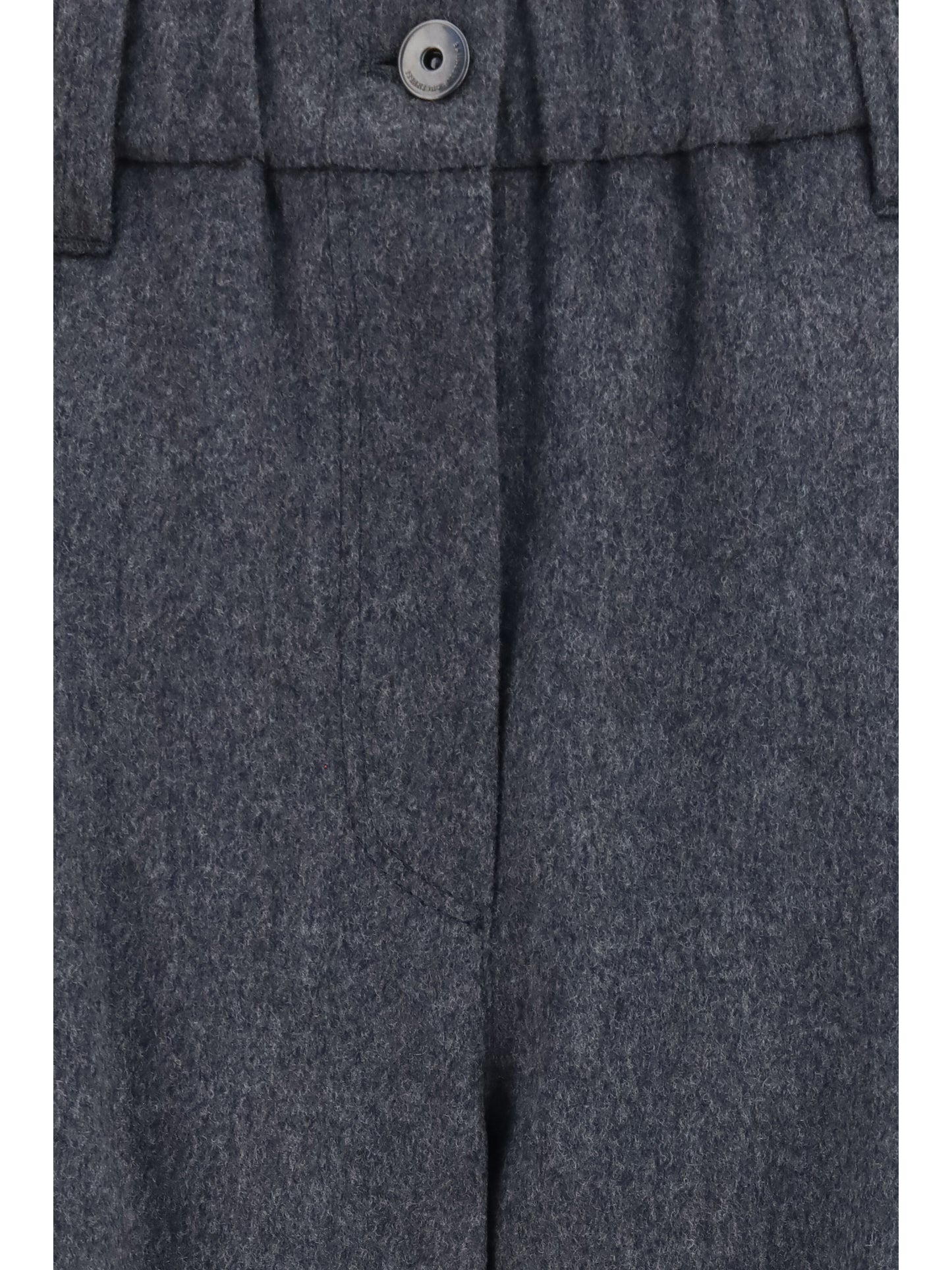 Brunello Cucinelli Women Stretch Wool Pants BRUNELLO CUCINELLI