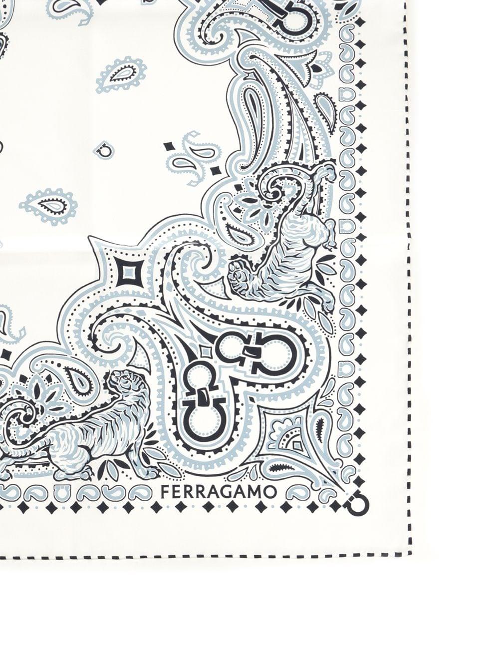 Ferragamo Women Arabesque Print Scarf FERRAGAMO
