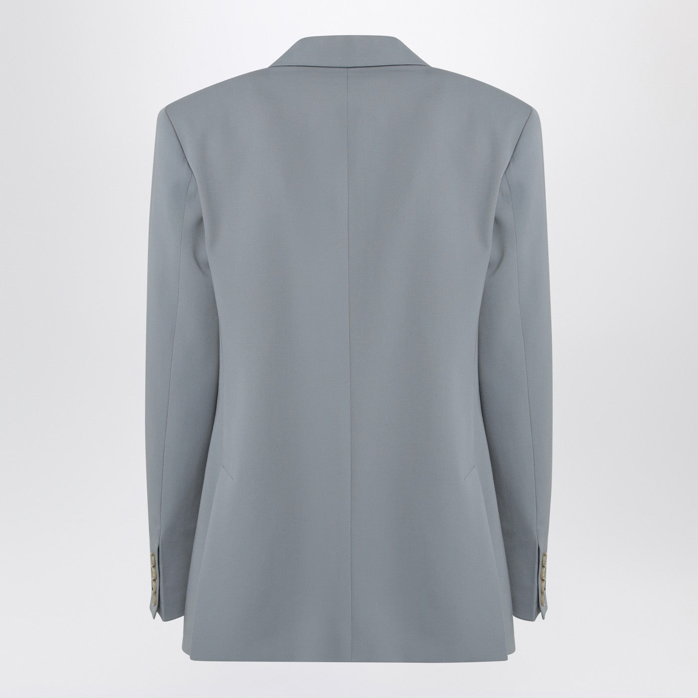 Stella Mccartney Light Grey Wool Double-Breasted Jacket Women STELLA MCCARTNEY