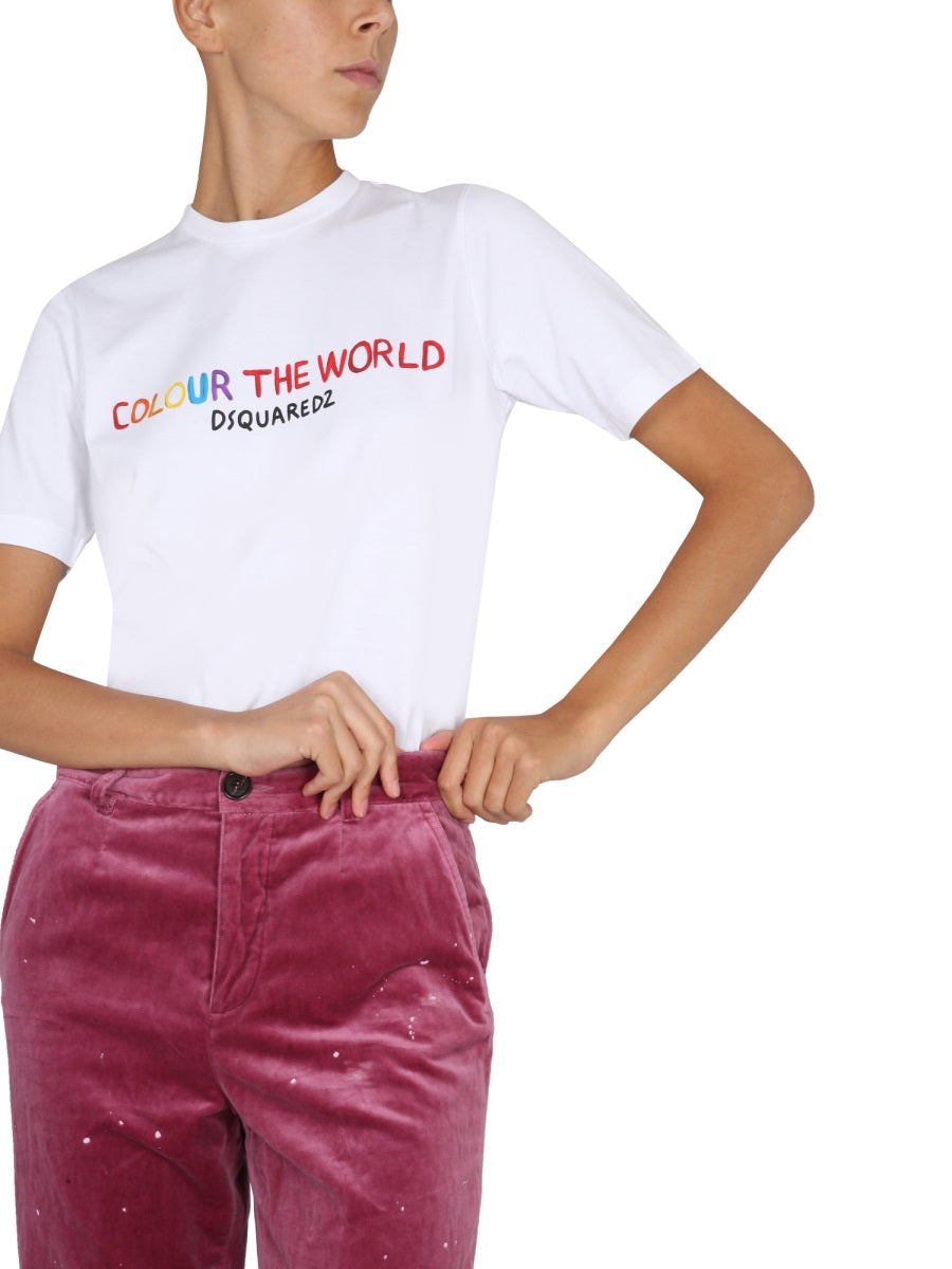Dsquared Women T-Shirt With Logo DSQUARED2