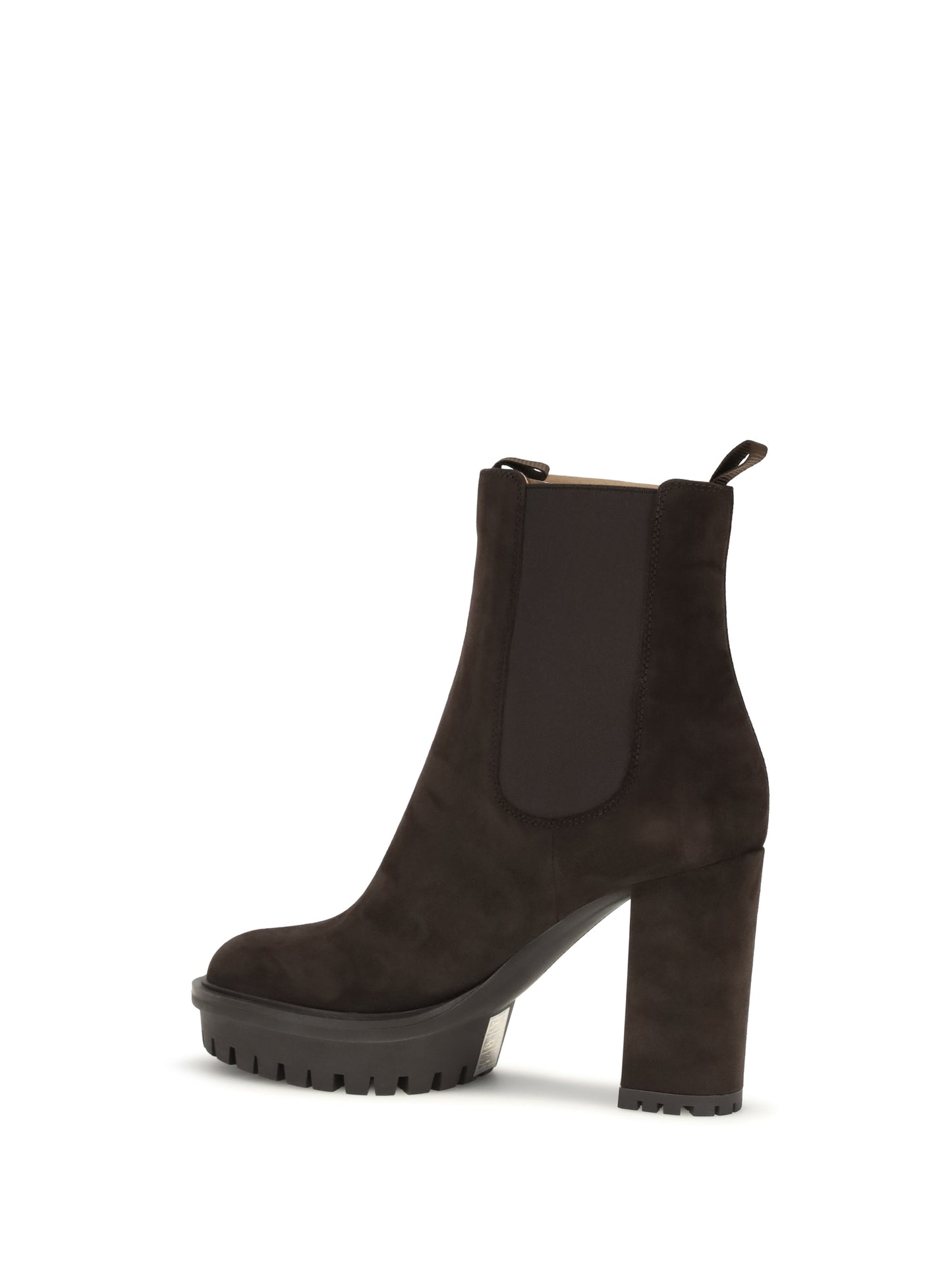 Gianvito Rossi Women Barry Suede Ankle Boots GIANVITO ROSSI