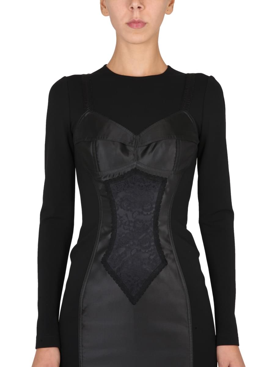 Dolce & Gabbana Women Sequin Midi Dress DOLCE & GABBANA