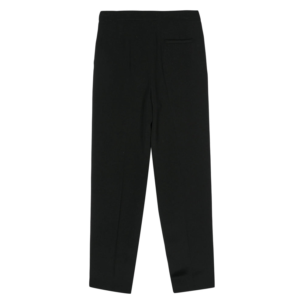 Giorgio Armani Black Trousers - Tapered Trousers Women Giorgio Armani