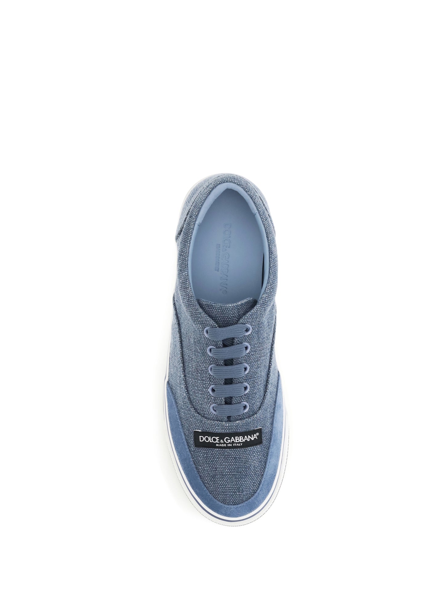 Dolce & Gabbana Men Dg Sailing Linen Sneakers DOLCE & GABBANA