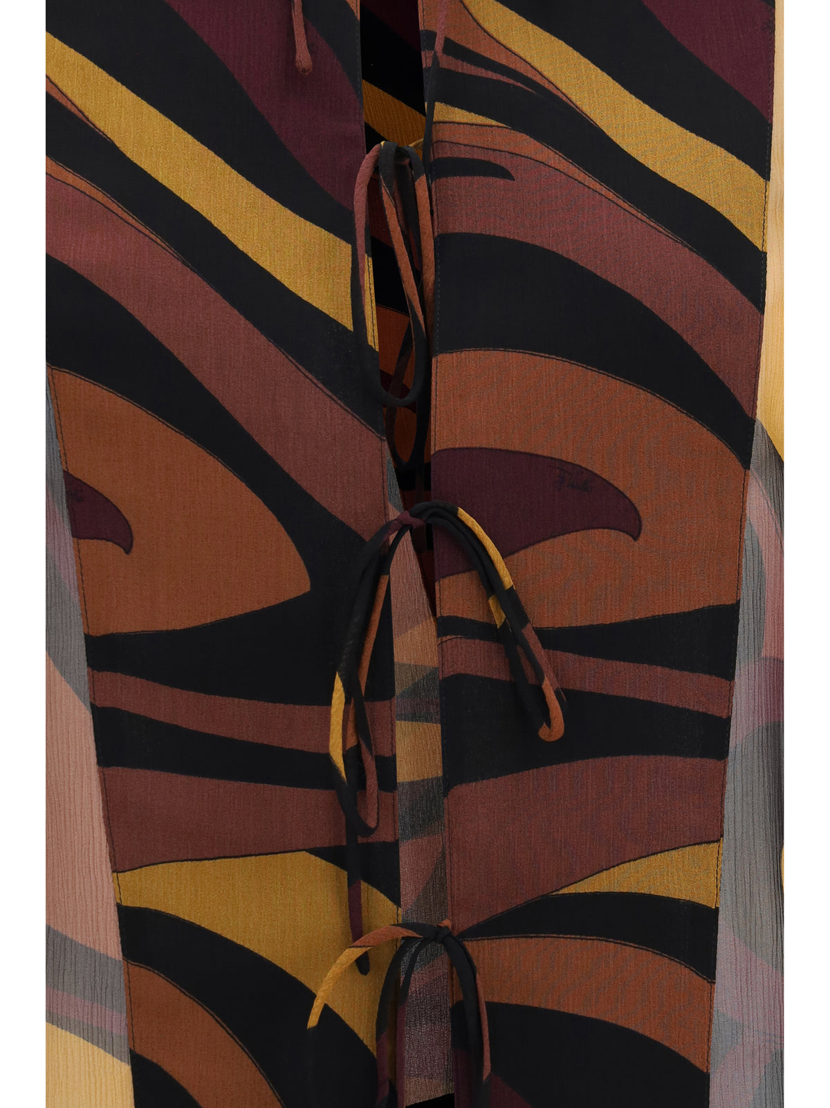 Pucci Women Creponne Shirt In Marmo Print PUCCI