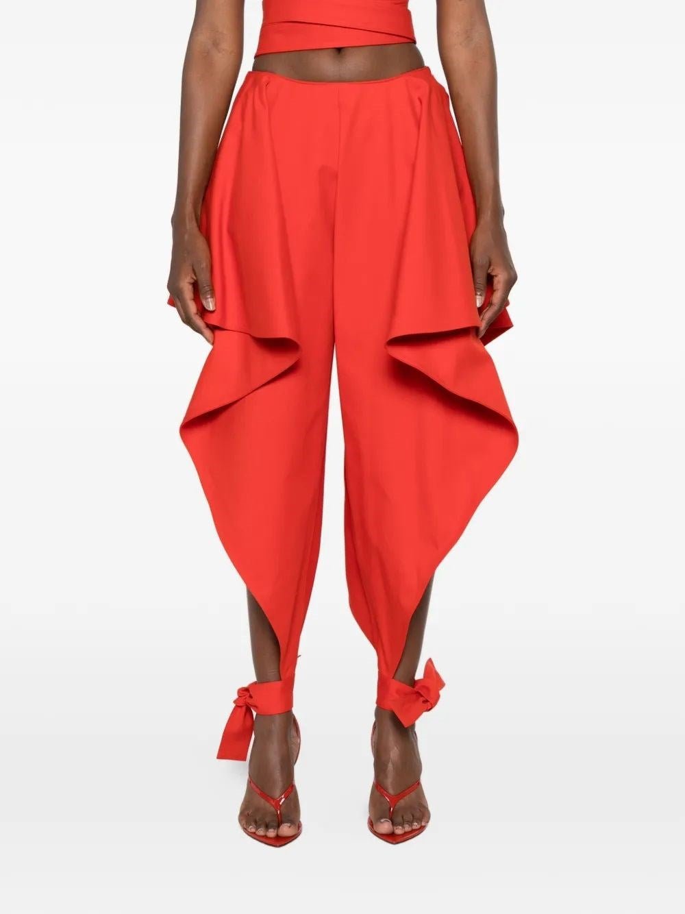 Alaïa Women Wide-Leg Trousers ALAIA