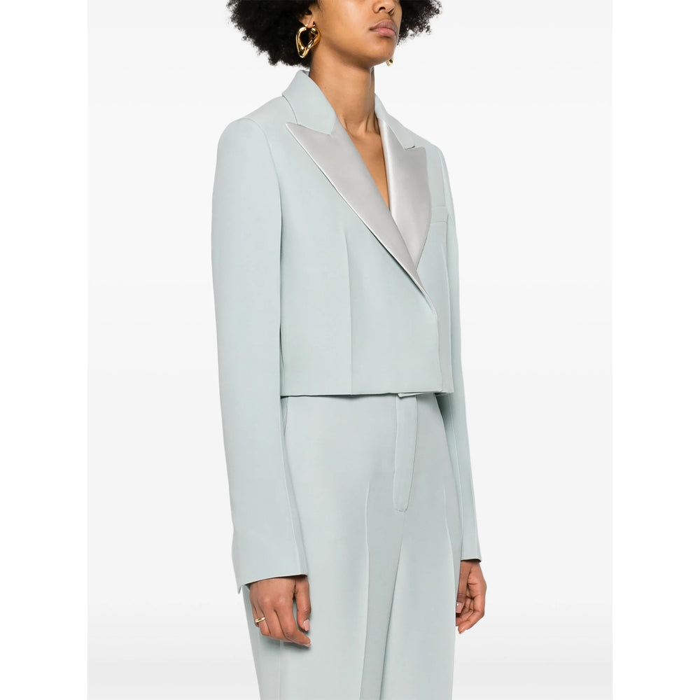 Fendi Blue Jackets - Blazers Women FENDI