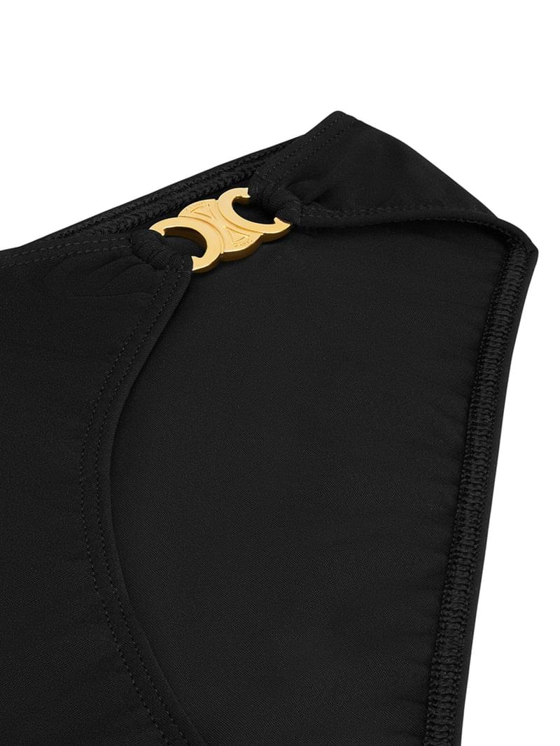Celine Women Triomphe Swimsuit Bottom In Matte Jersey CELINE