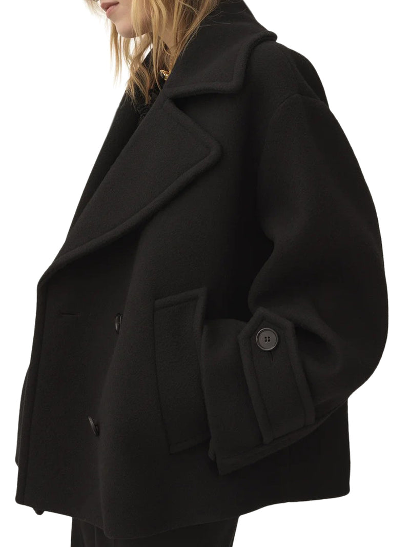 Chloe` Women Oversized Short Wool Coat CHLOE