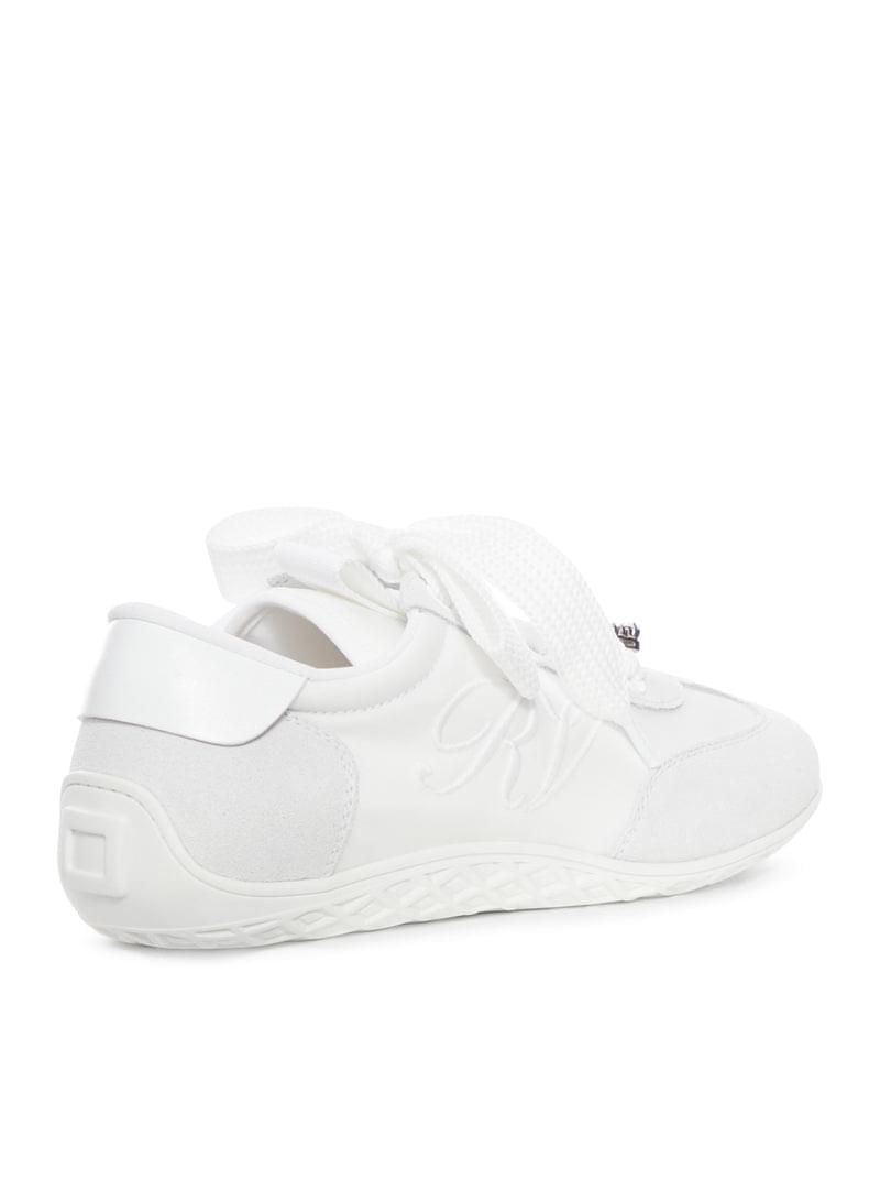 Roger Vivier Women Viv Low Suede Sneakers ROGER VIVIER
