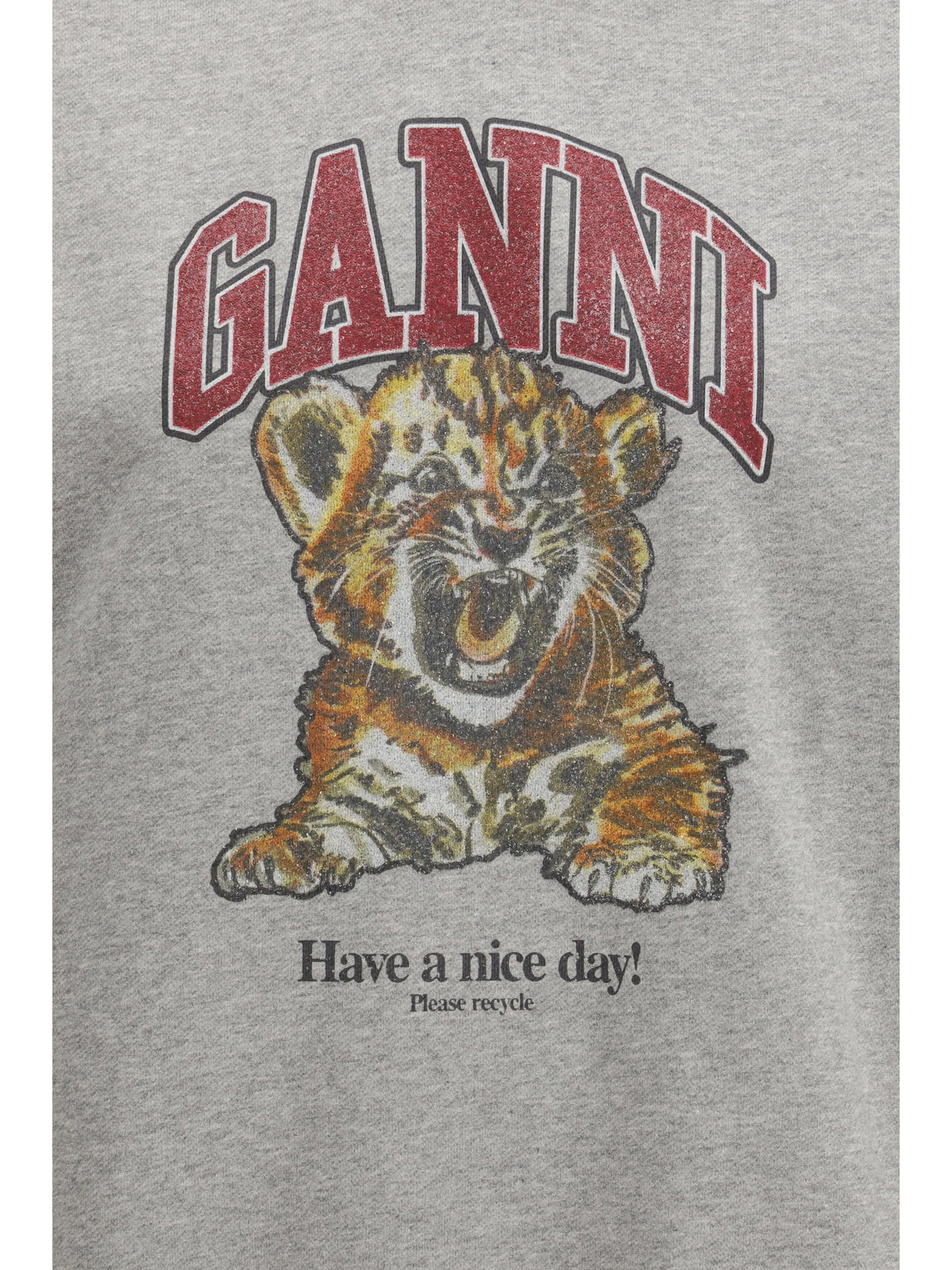 Ganni Women Tiger Hoodie GANNI