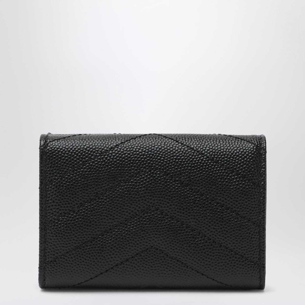 Saint Laurent Black Cassandre Matelasse Compact Wallet Women SAINT LAURENT