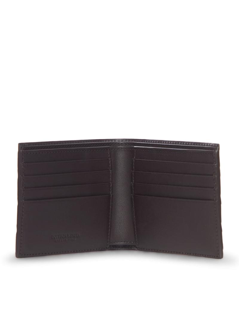 Bottega Veneta Men Braided Leather Bifold Wallet BOTTEGA VENETA