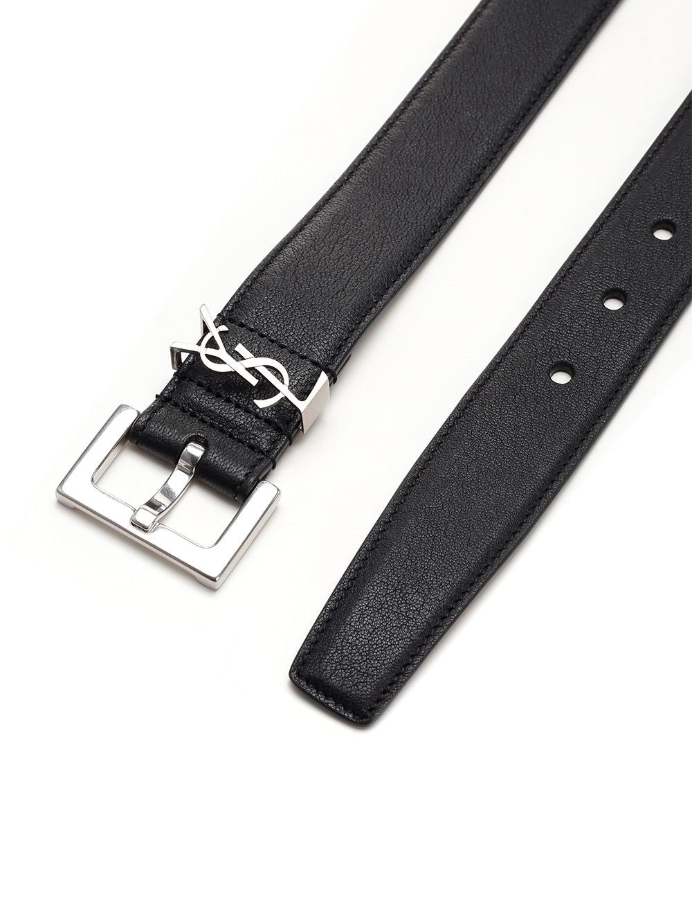Saint Laurent Men "Cassandre" Belt" SAINT LAURENT