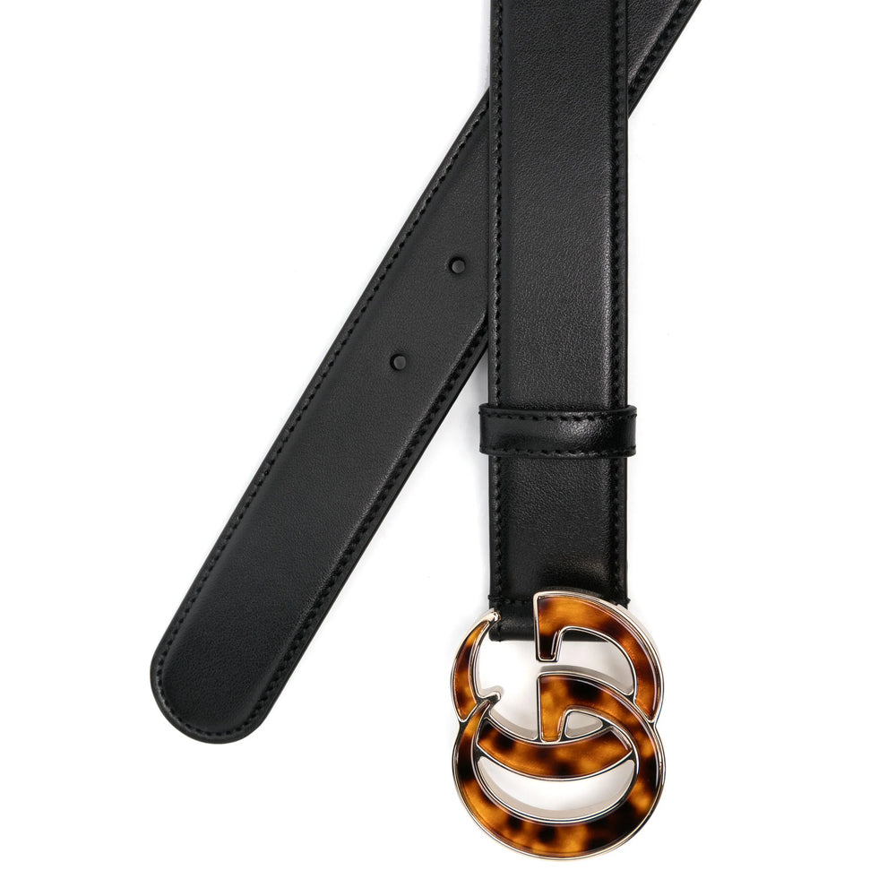 Gucci Black Belts Women GUCCI