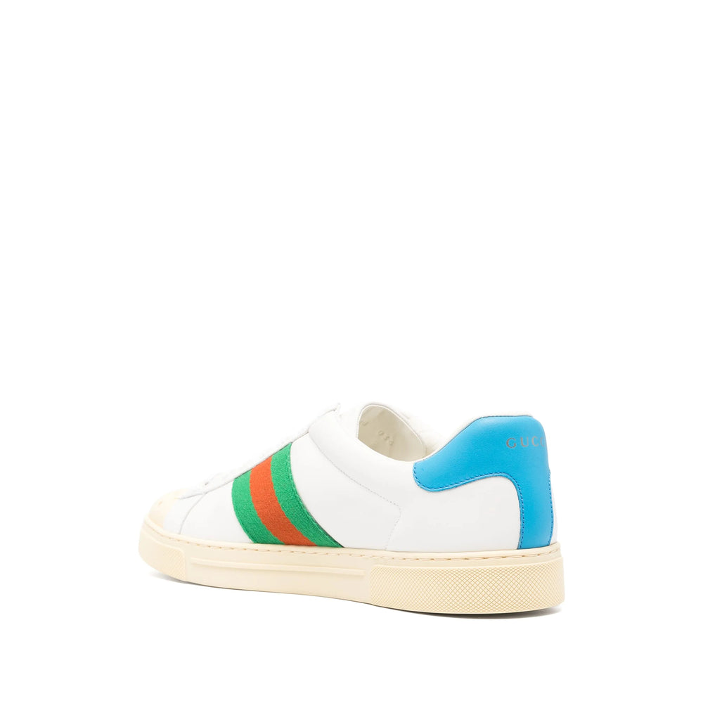 Gucci White Trainers - Low-Tops Men GUCCI