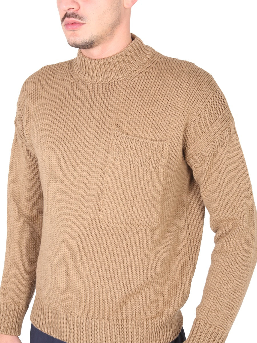 Ten C Men Turtleneck Shirt TEN C