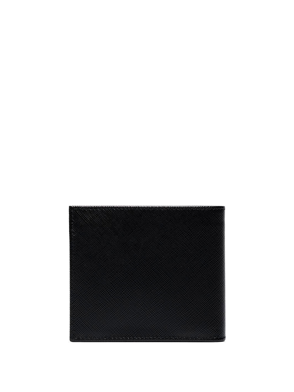 Prada Men Portafoglio Bi-Fold Con Portamonete In Pelle Saffiano PRADA