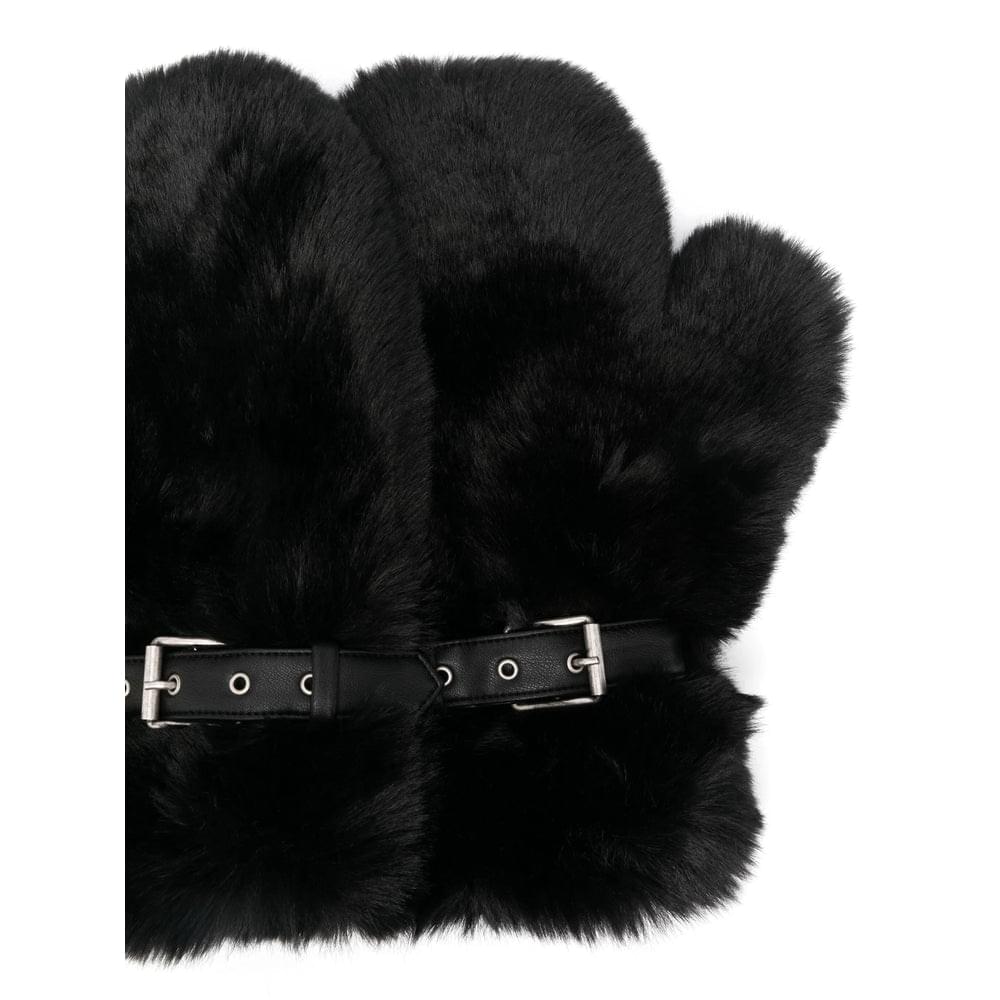 Acne Studios Black Gloves Women ACNE STUDIOS