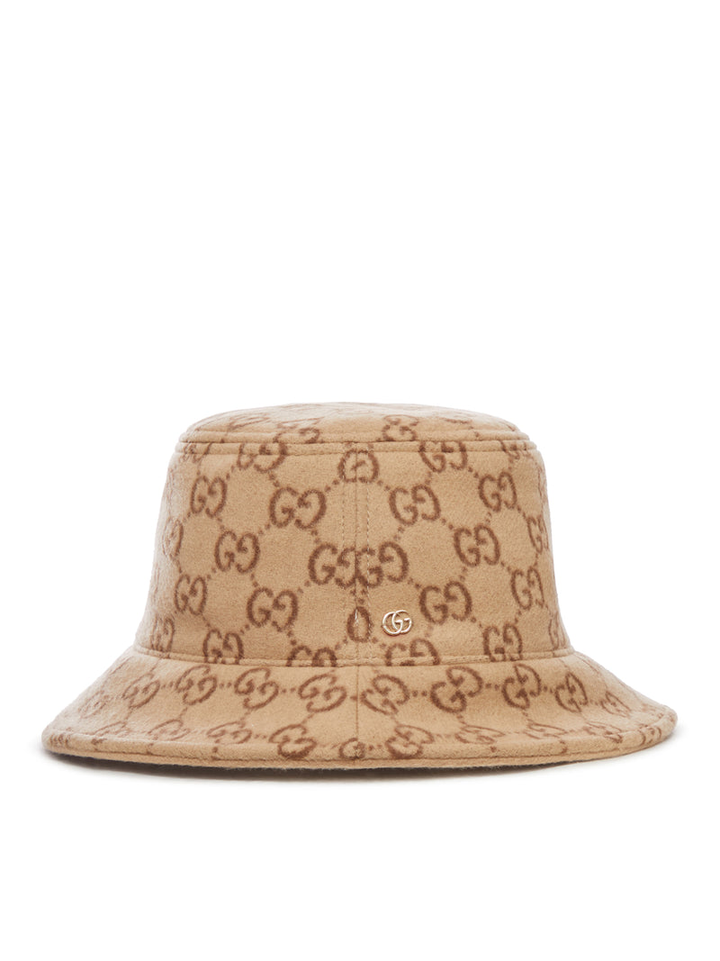 Gucci Women Gg Jacquard Wool Bob Hat GUCCI
