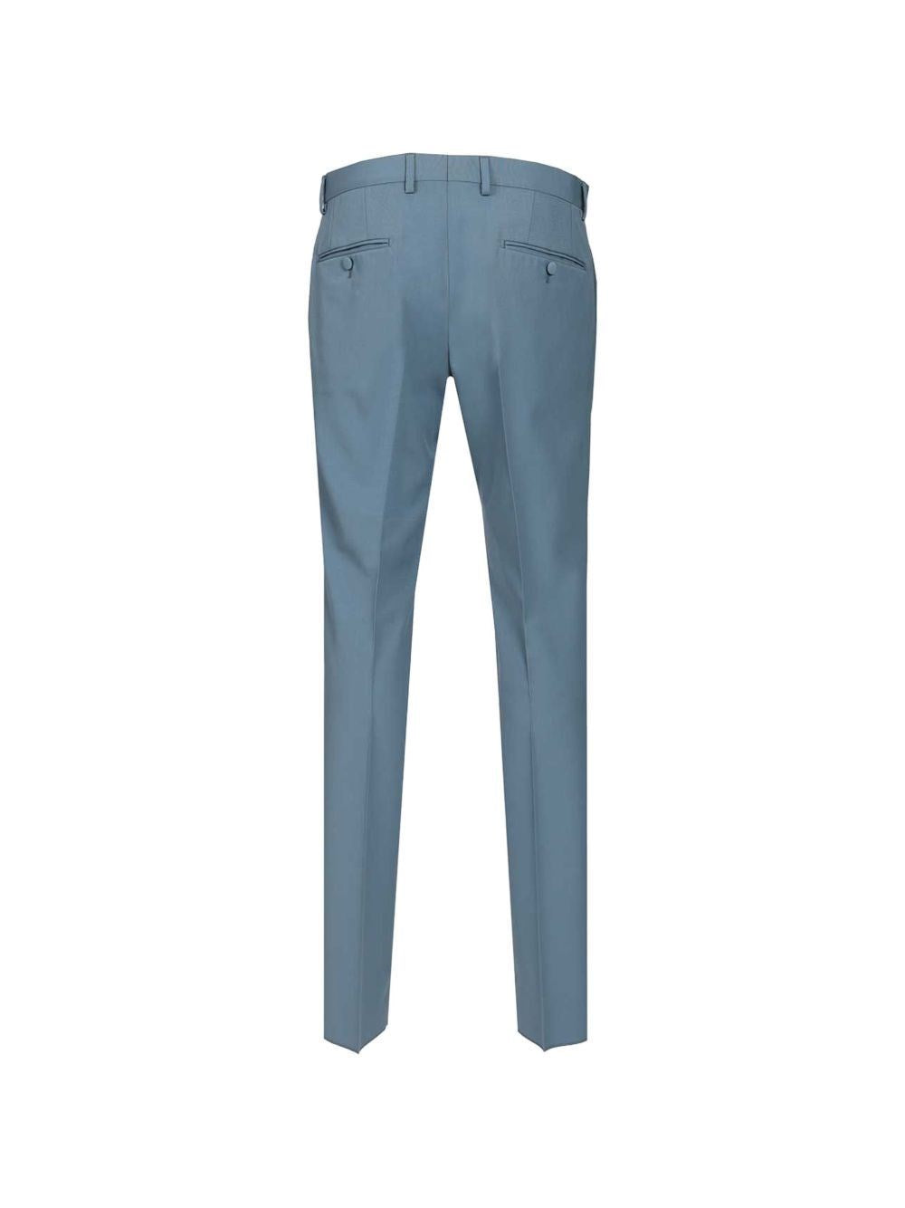 Dolce & Gabbana Men Wool Poplin Trousers DOLCE & GABBANA