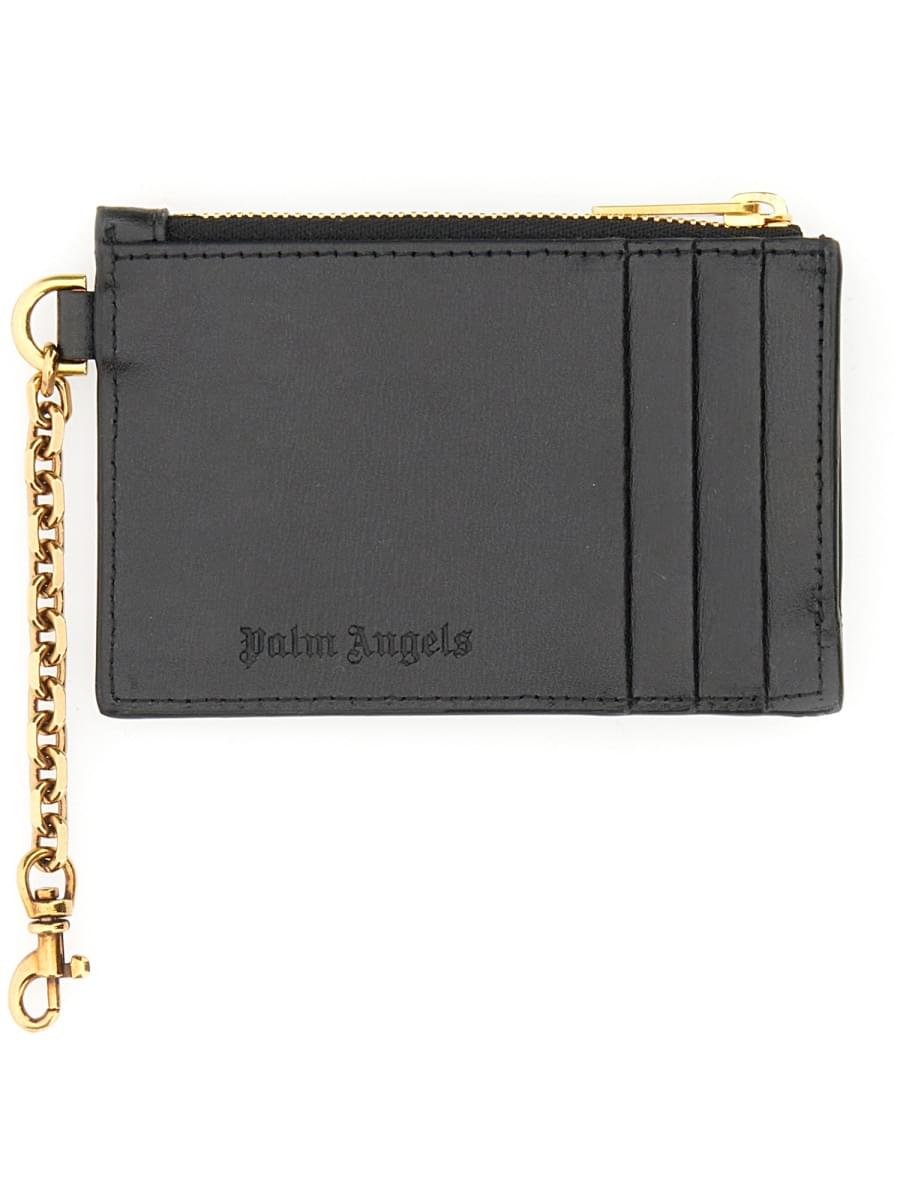 Palm Angels Women Card Holder With Chain "Palm Beach" PALM ANGELS