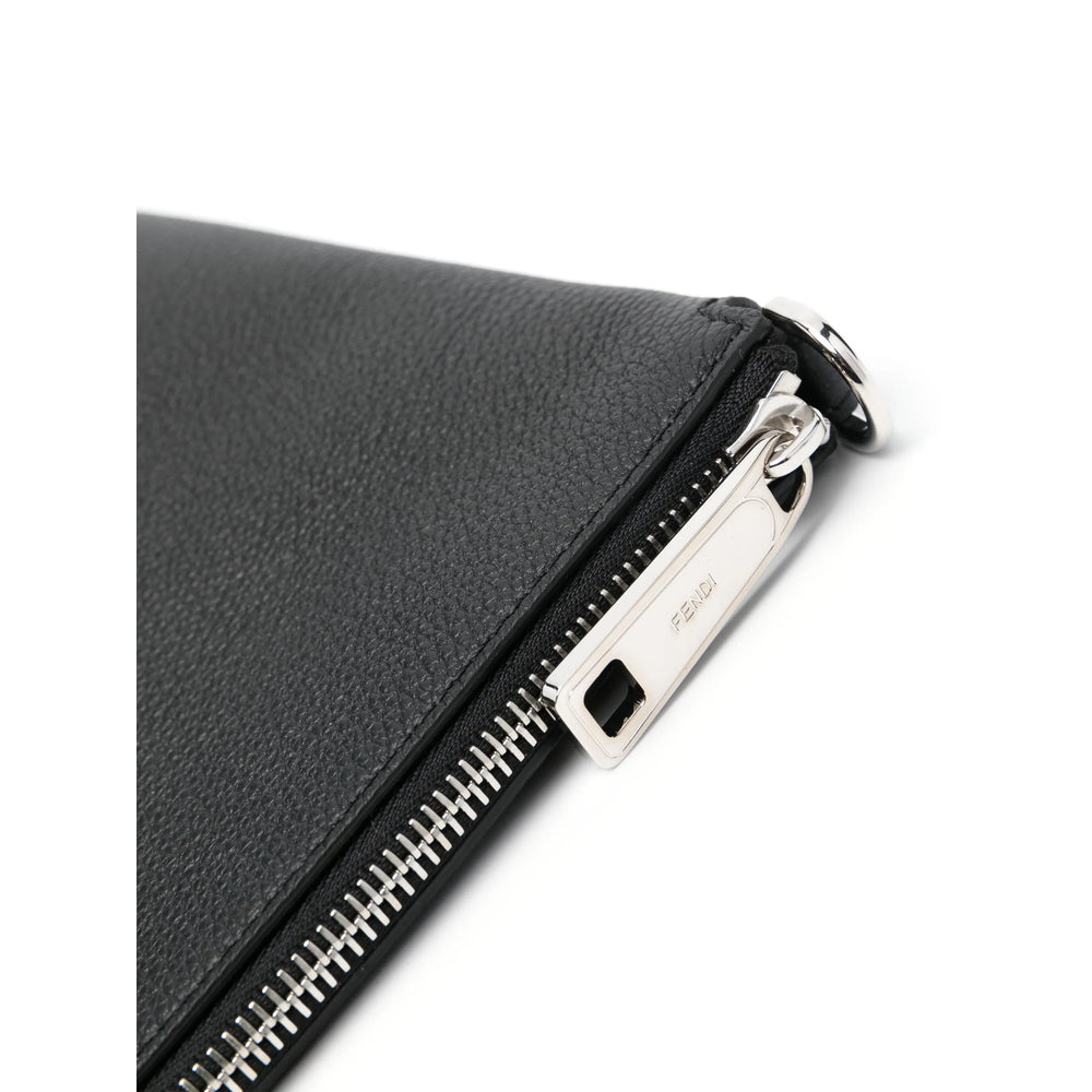 Fendi Black Shoulder Bags Men FENDI