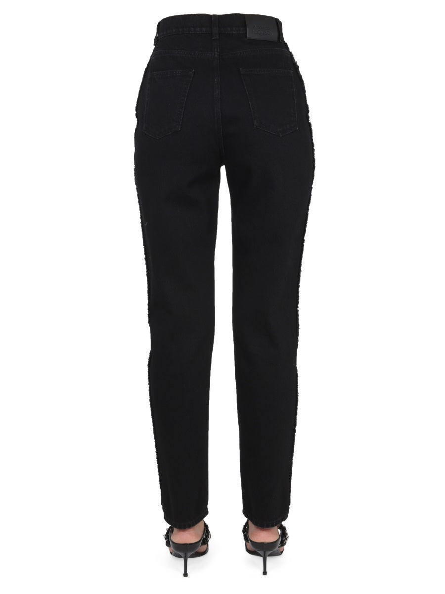 Alexander Mcqueen Women Boyfriend Jeans ALEXANDER MCQUEEN