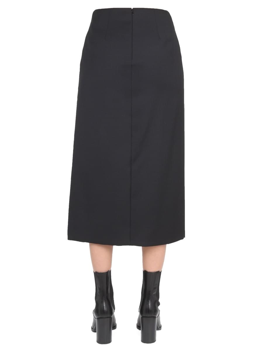 Alexander Mcqueen Women Wool And Mohair Skirt ALEXANDER MCQUEEN