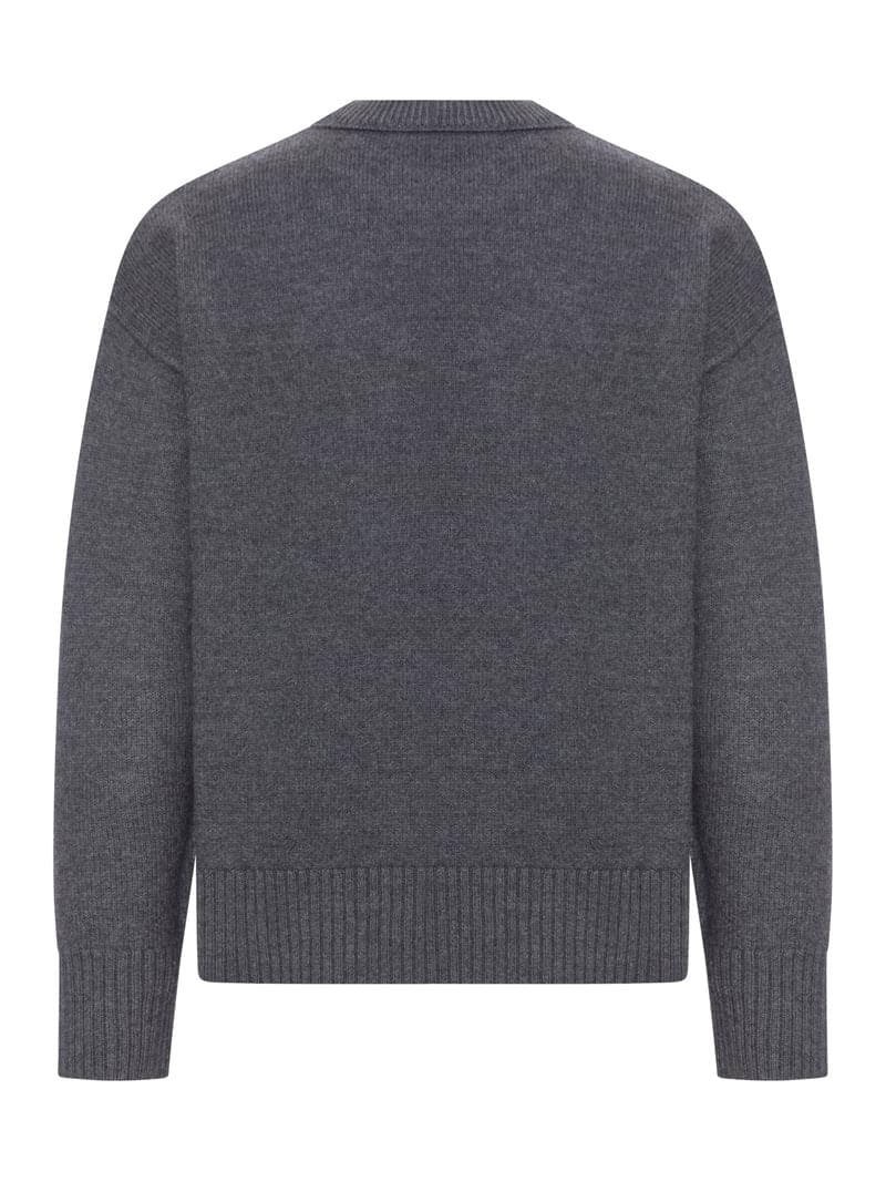 Ami Paris Men Ami De Coeur Wool Sweater AMI PARIS