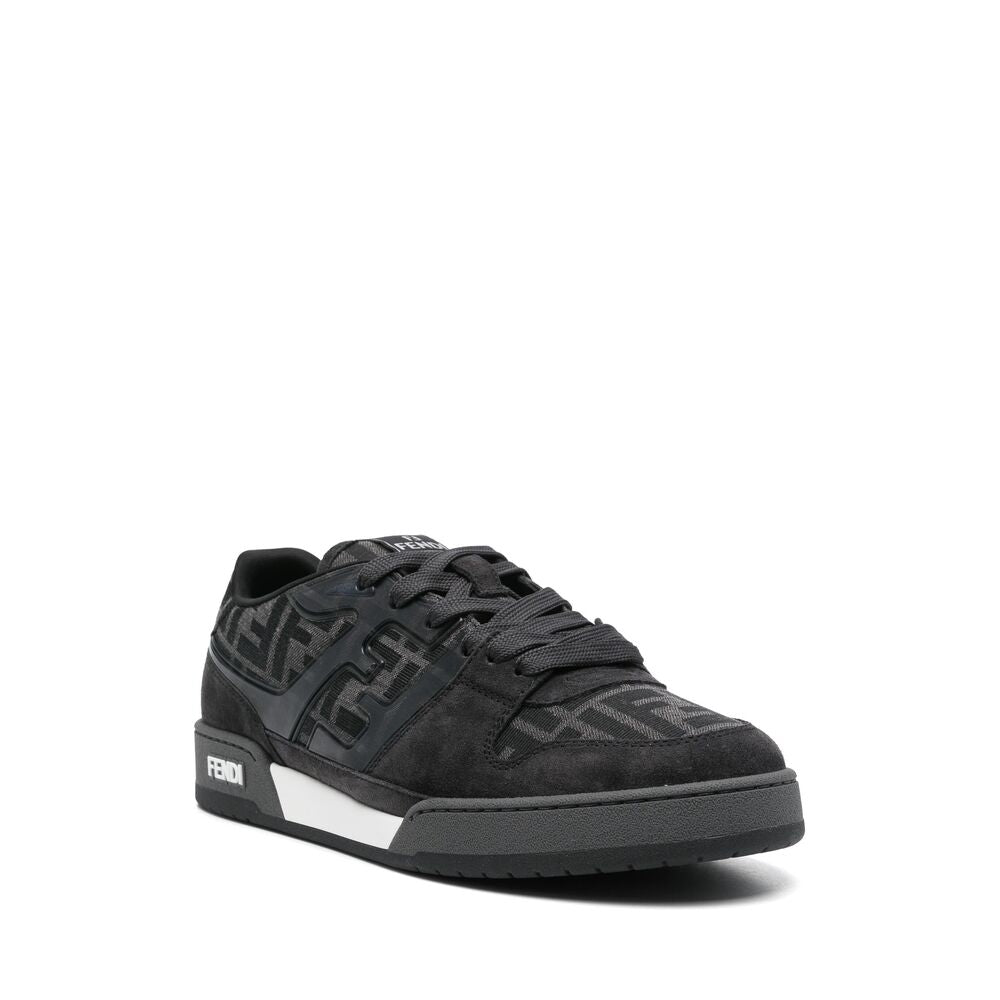Fendi Grey Trainers - Low-Tops Men FENDI