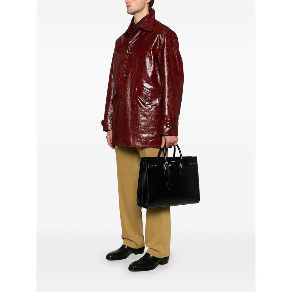 Saint Laurent Black Tote Bags Men SAINT LAURENT