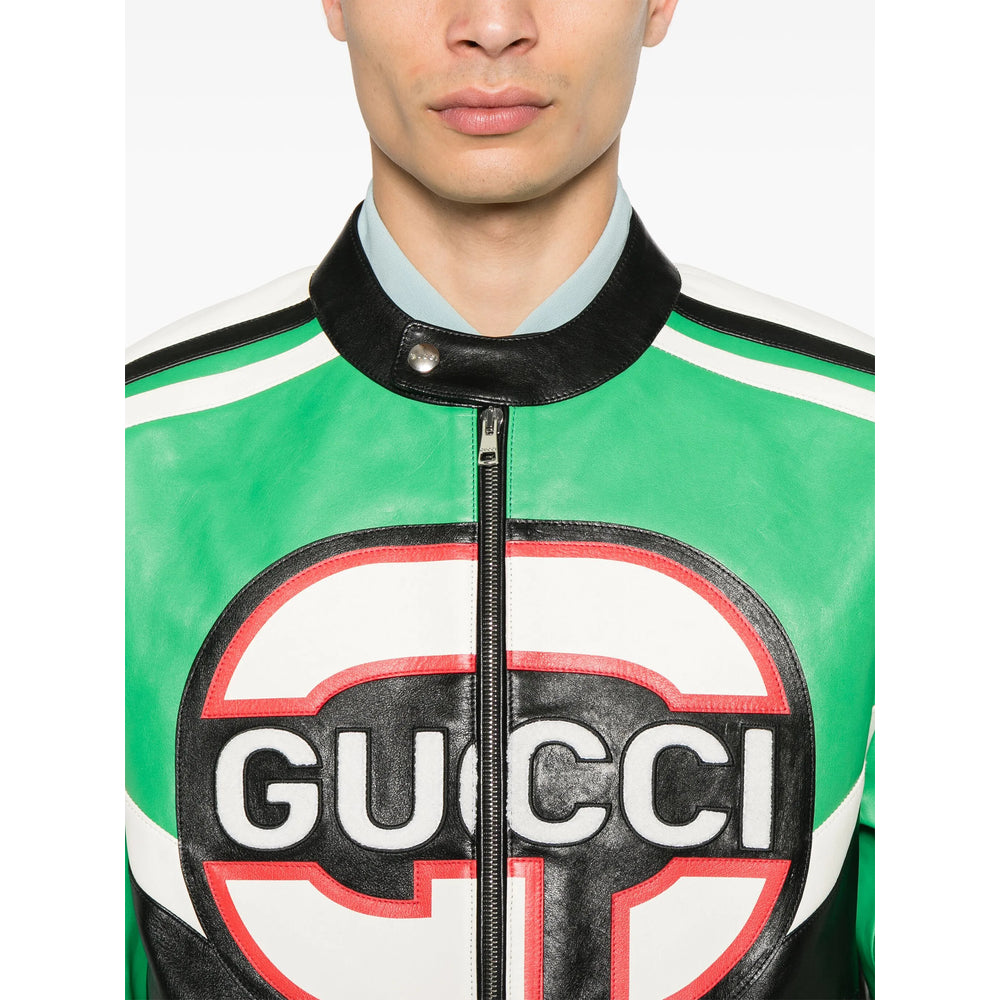 Gucci Black Jackets - Leather Jackets Men GUCCI