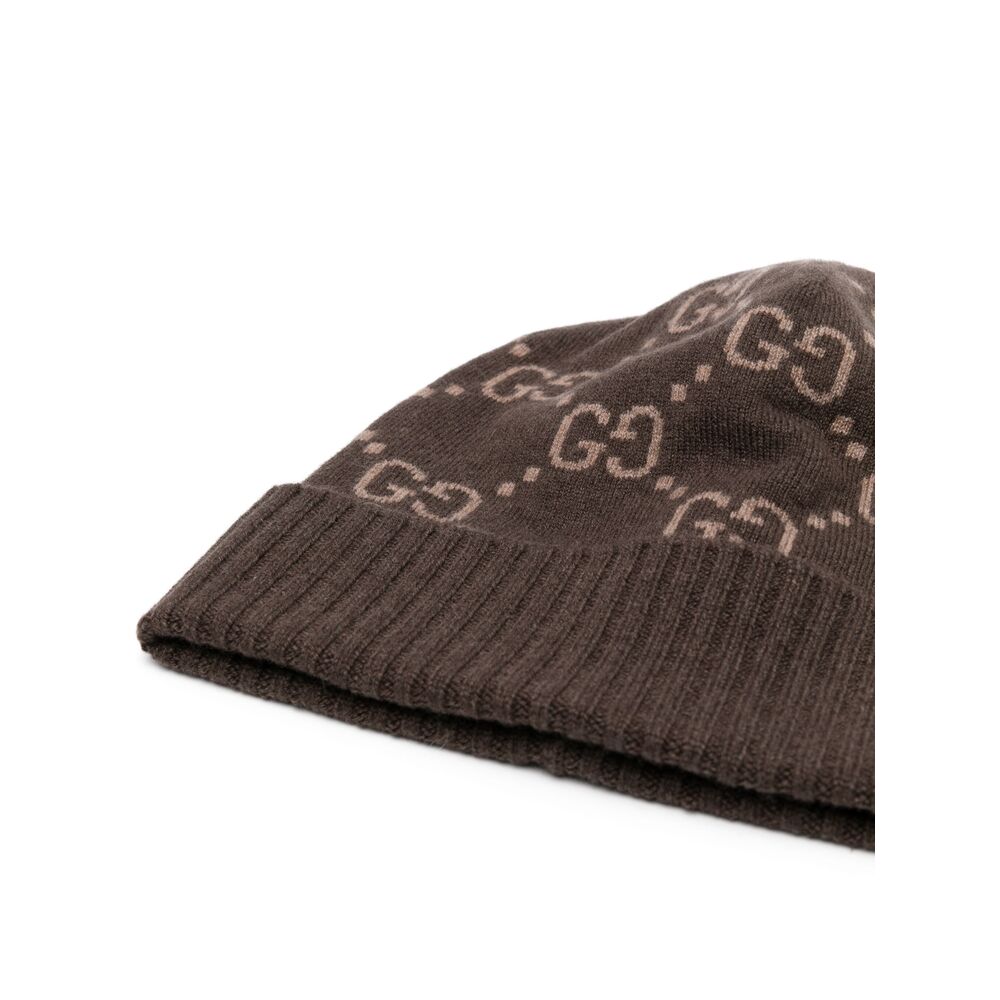 Gucci Brown Hats Men GUCCI