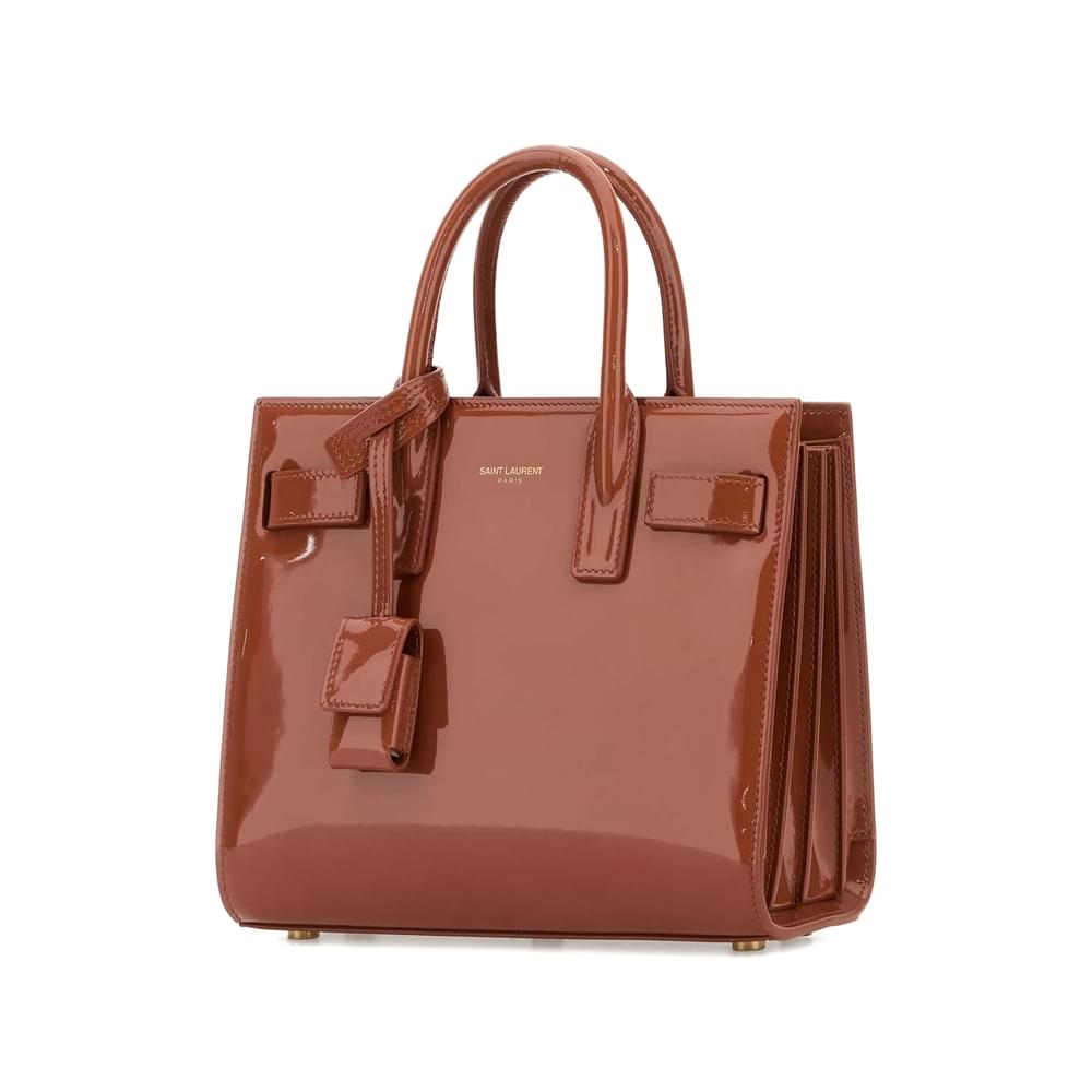 Saint Laurent Brown Tote Bags Women SAINT LAURENT