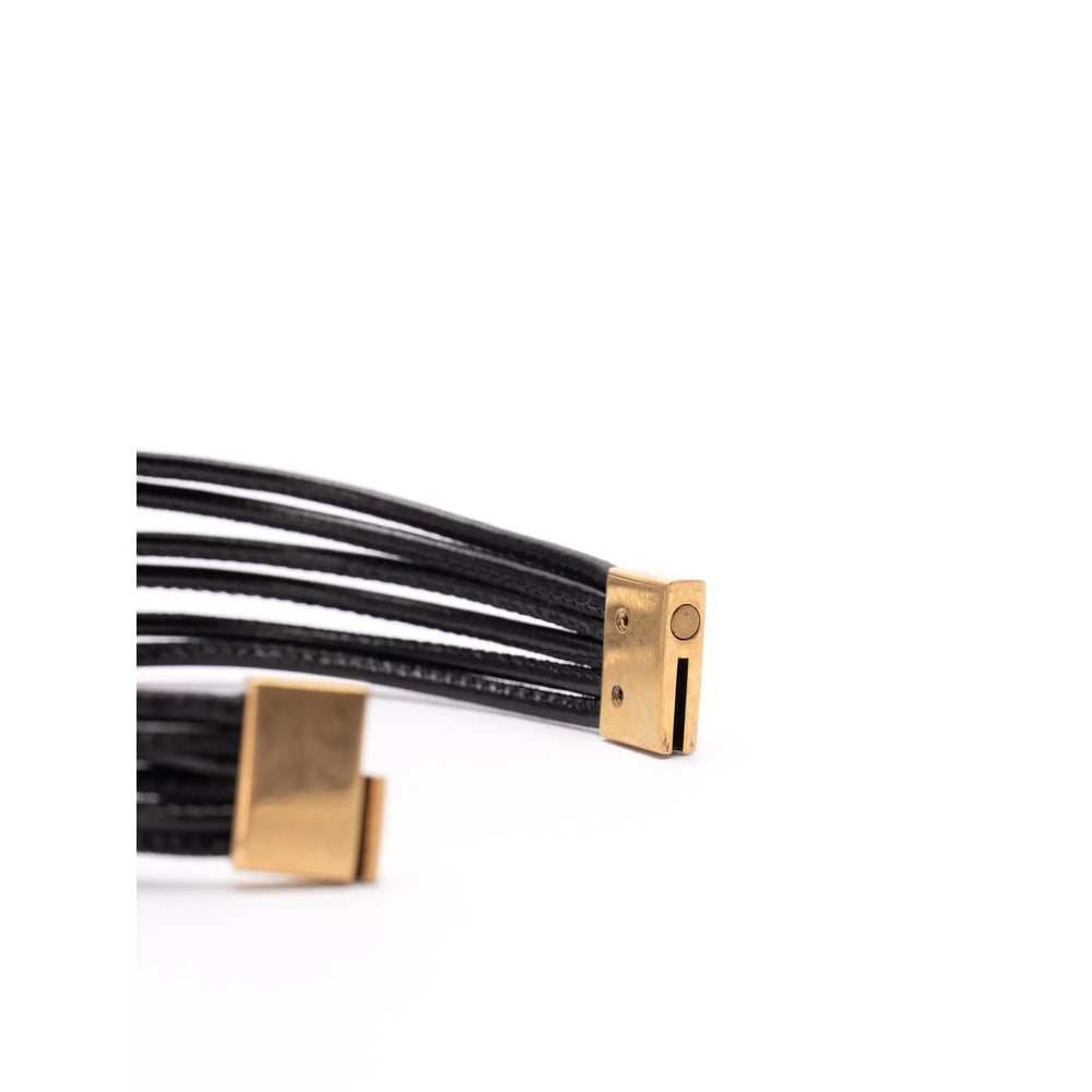 Saint Laurent Black Bracelets Women SAINT LAURENT