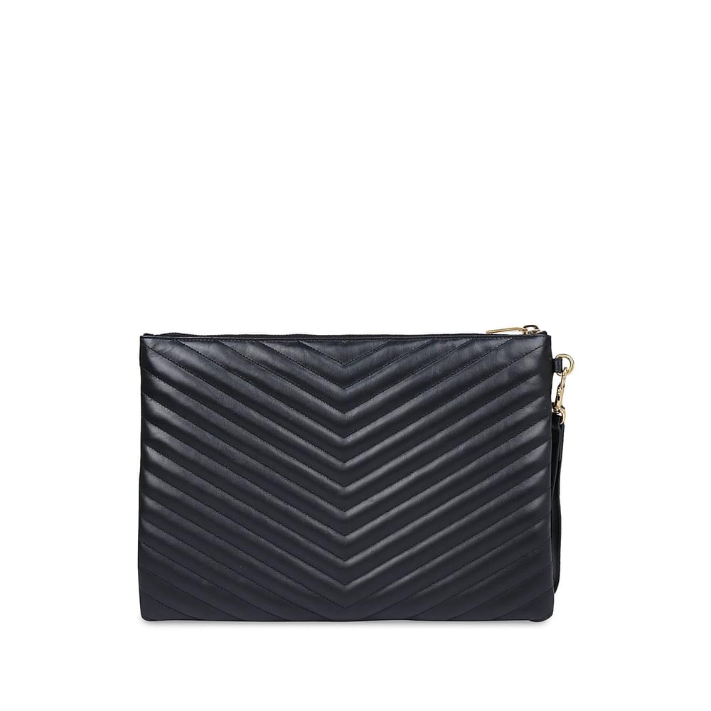 Saint Laurent Black Clutch Bags Women SAINT LAURENT