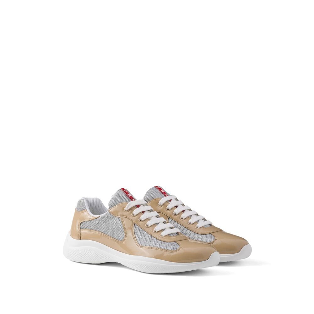 Prada Neutrals Trainers - Low-Tops Men PRADA