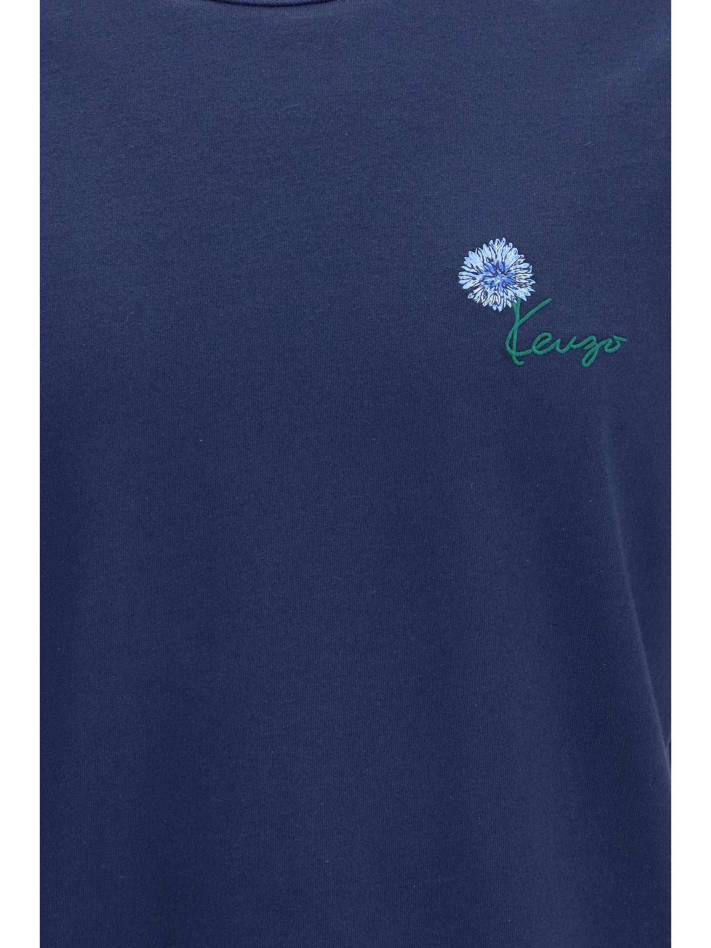 Kenzo Men Kenzo Tulip Embroidered Cotton T-Shirt KENZO