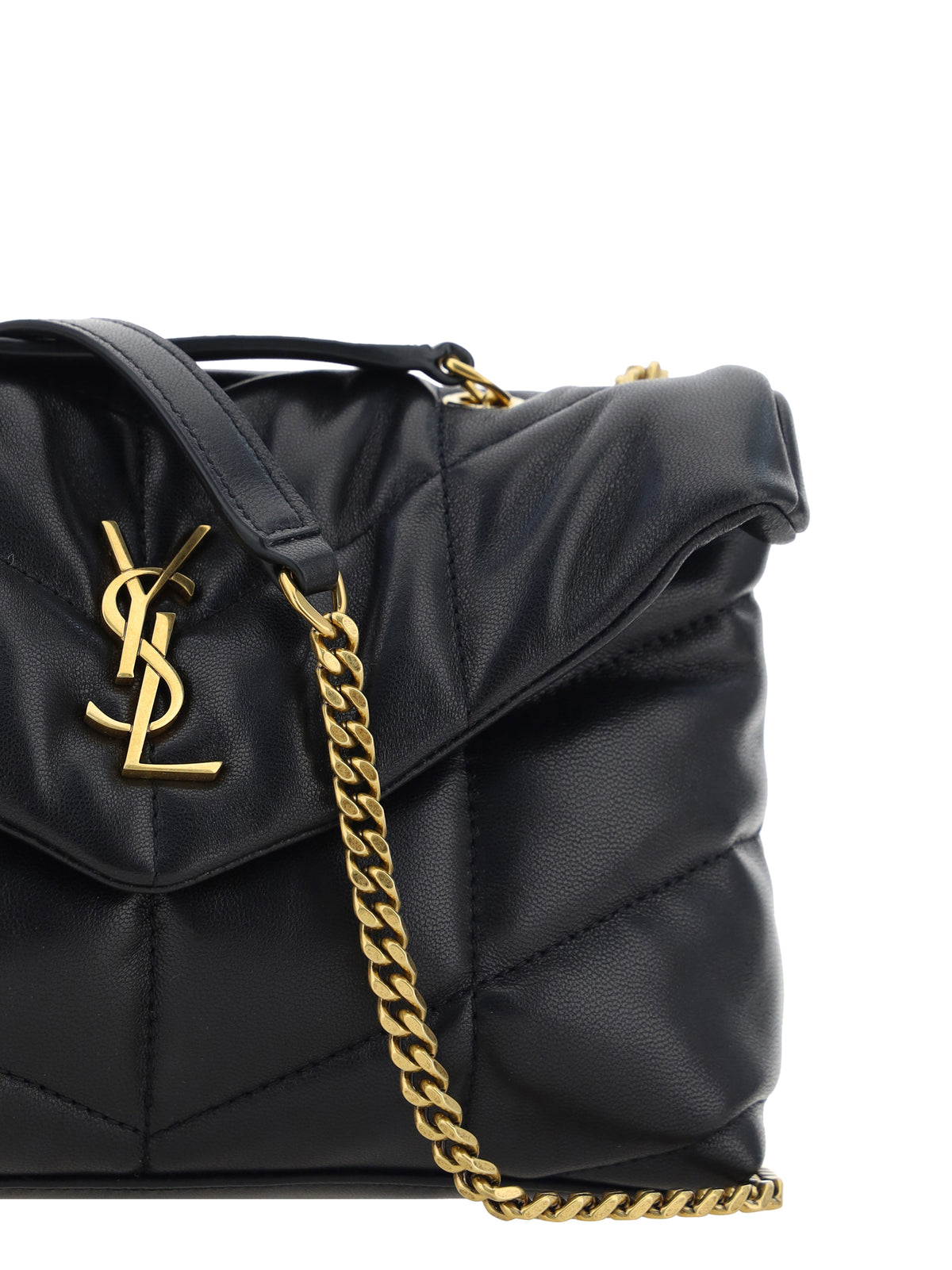 Saint Laurent Women Puffer Toy Shoulder Bag