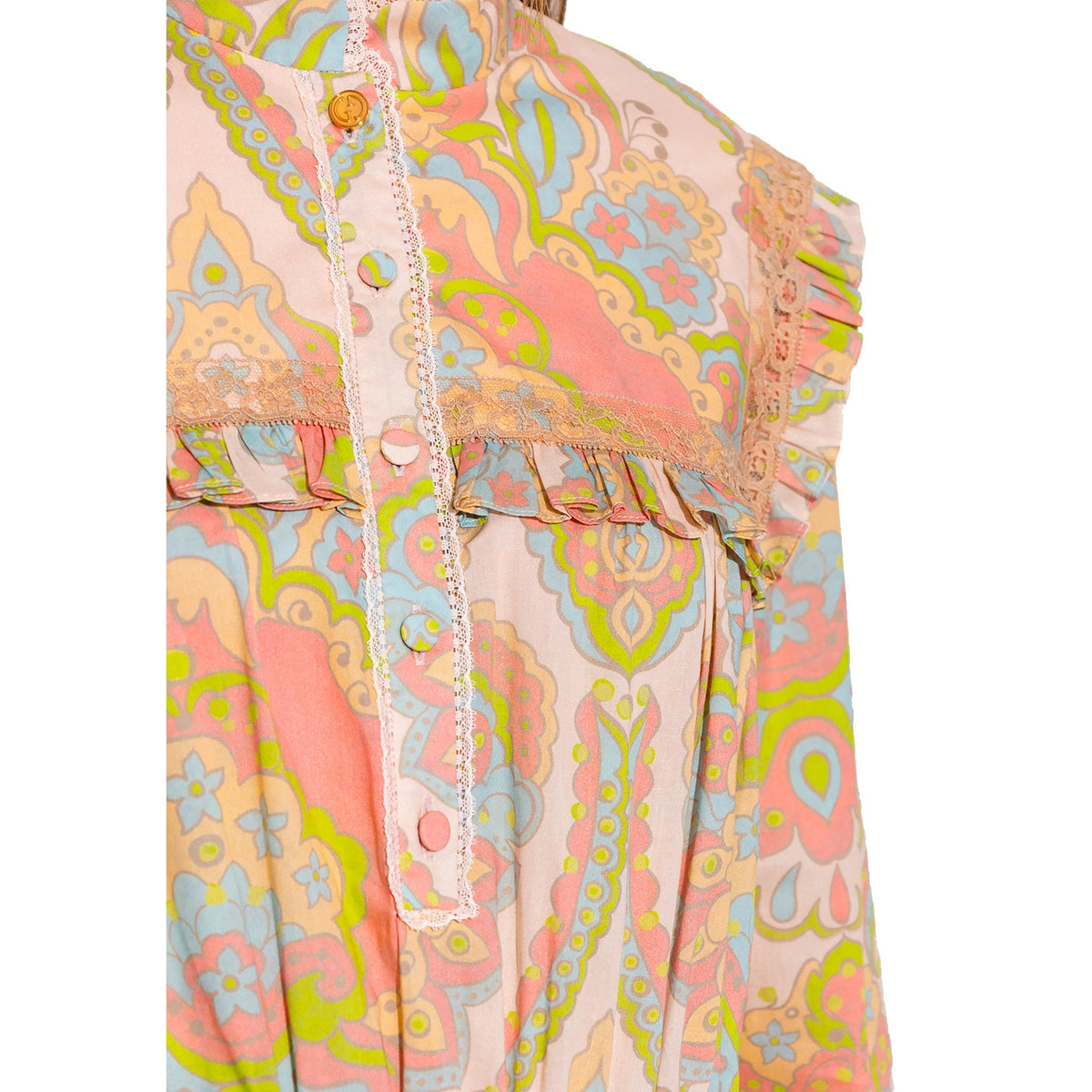 Gucci Fiorito Floral Dress Women GUCCI