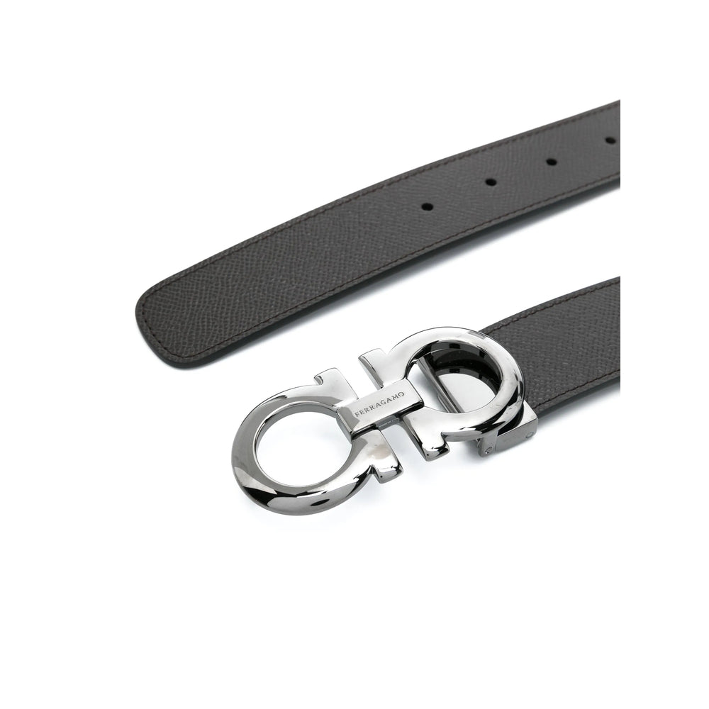Ferragamo Brown Belts Men FERRAGAMO