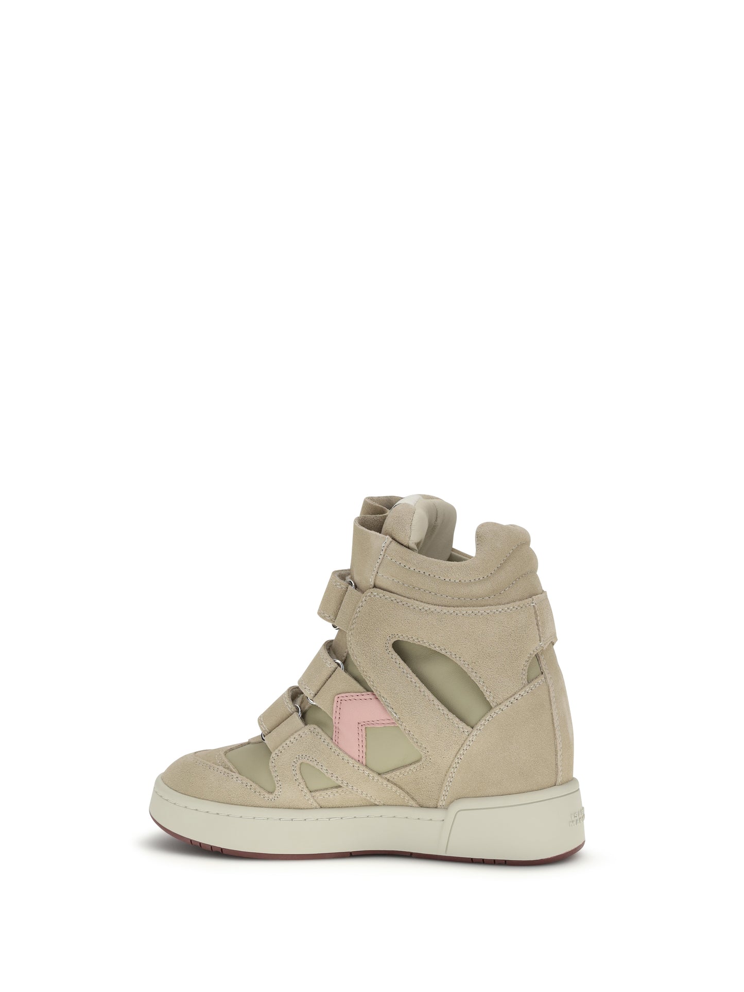 Isabel Marant Women Wedge Leather Sneakers Im3-Gb ISABEL MARANT
