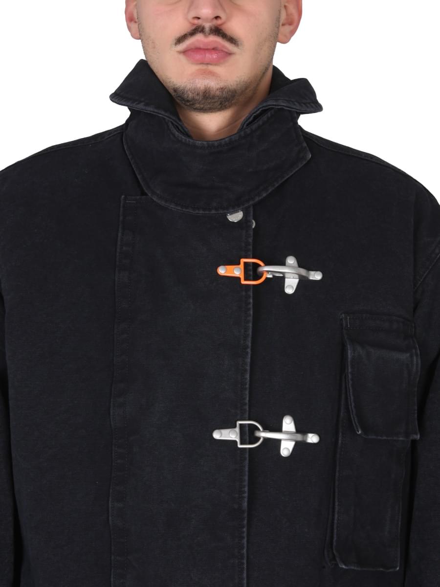 Heron Preston Men Canvas Jacket HERON PRESTON